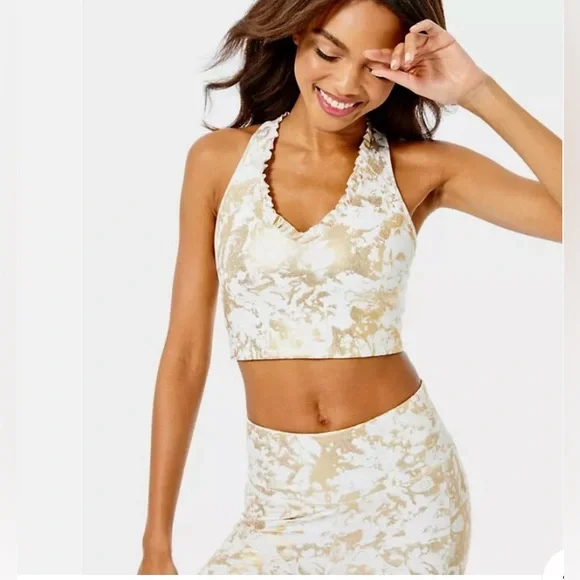 NWOT, Lilly Pulitzer UPF 50+ Luxletic Lindsay Sports Bra, Size XS - Picture 1 of 12